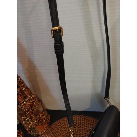 Michael Kors Mott Half Dome Pebbled Leather Crossbody - Picture 4 of 8